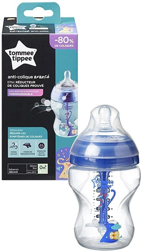 Tommee Tippee 1X260 AAC Bottle SL Boy NE AR Scanda - KidsMug