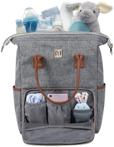 RYCO Madison Maternity Backpack - Gray