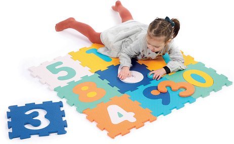 LUDI: Dalles Chiffres - Number EVA Foam Puzzle Play Mat