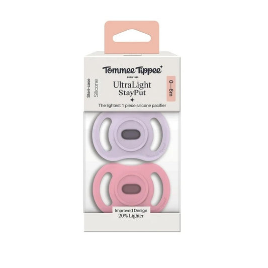 UltraLight StayPut Silicone Pacifiers (0-6m)