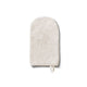 Babyono Natural Bamboo Bath Mitt-Cream/White