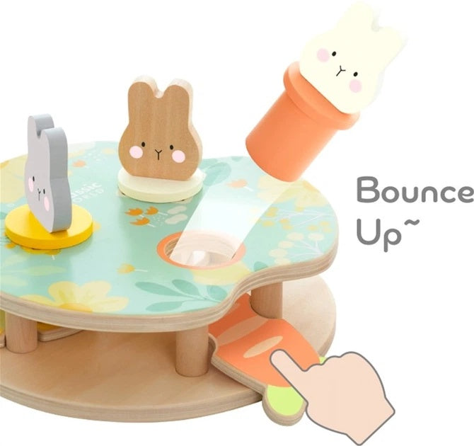 Classic World: Wooden Bunny Bounce Game