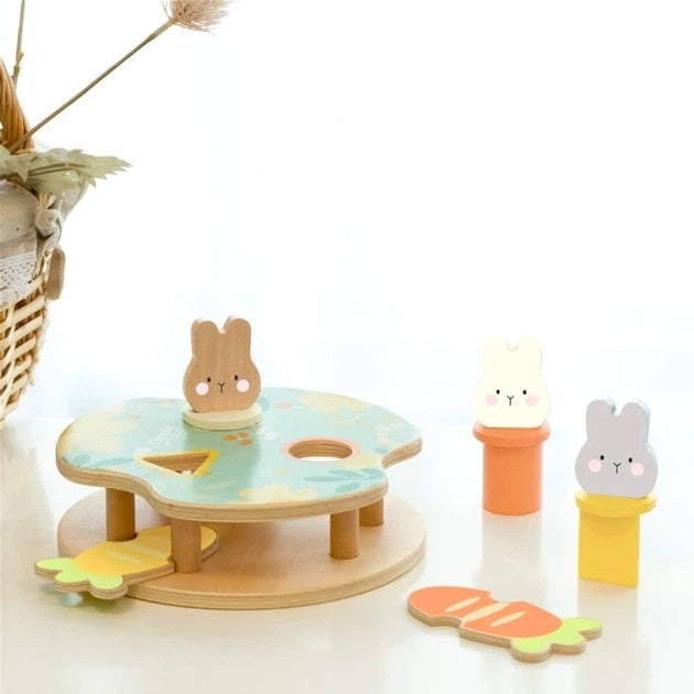 Classic World: Wooden Bunny Bounce Game