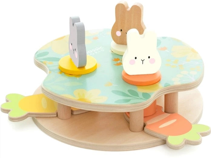 Classic World: Wooden Bunny Bounce Game