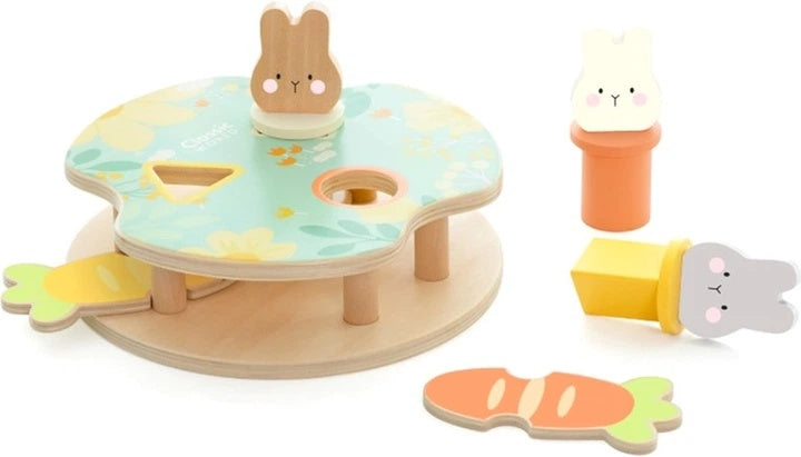 Classic World: Wooden Bunny Bounce Game