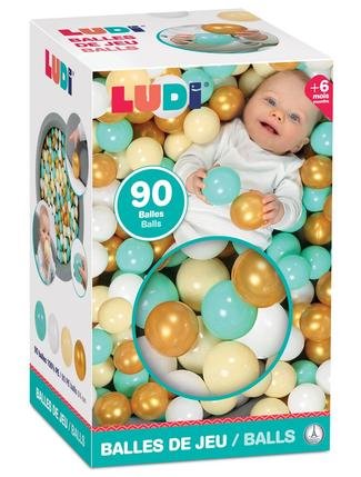 LUDI Set of 90 Play Balls