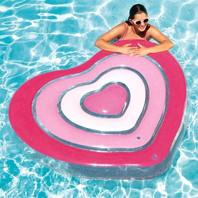 INTEX: Sweetheart Inflatable Pool Float Air Mattress