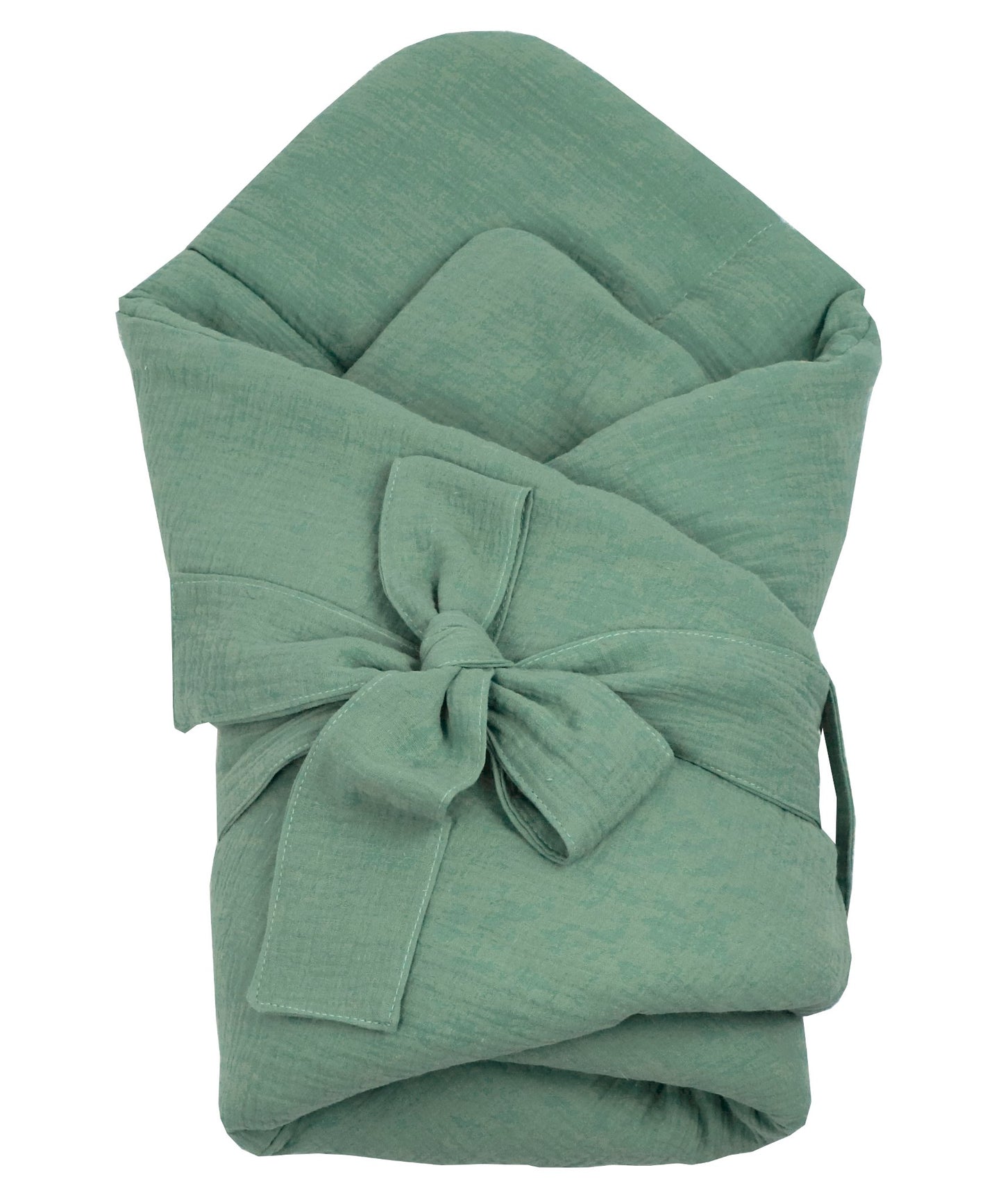 KOELL: Baby Wrap - Olive Green Muslin