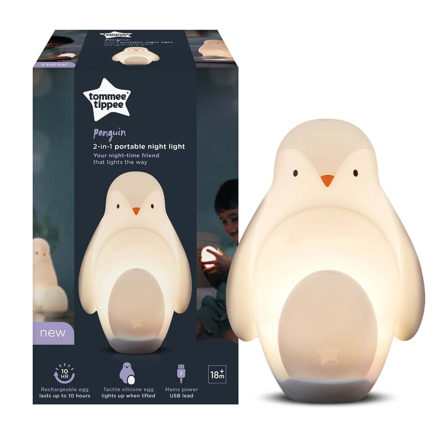 Tommee Tippee Penguin Nightlight