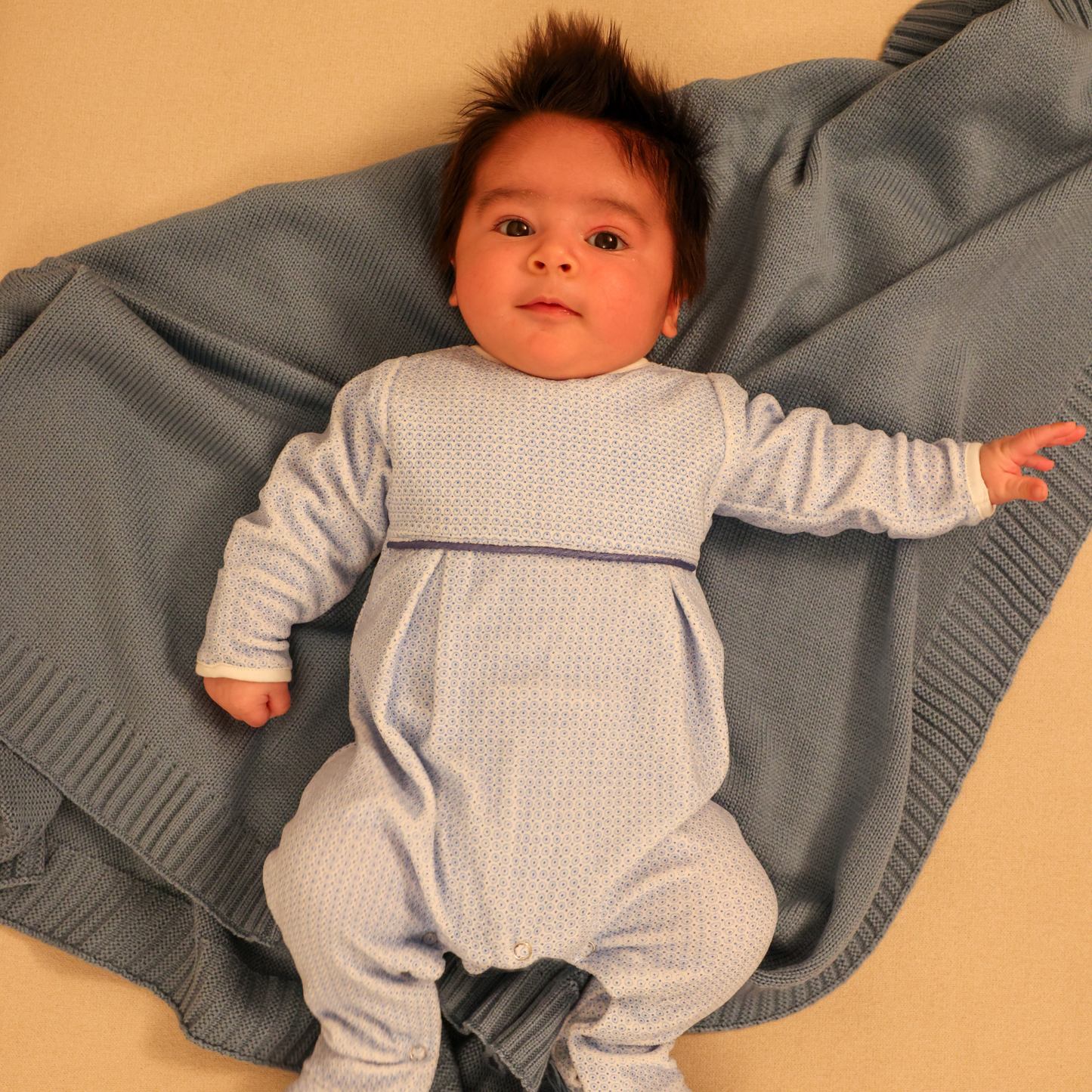 Cosset Loungewear Moments Mommy & Me Loungewear Set – Blue " Large"