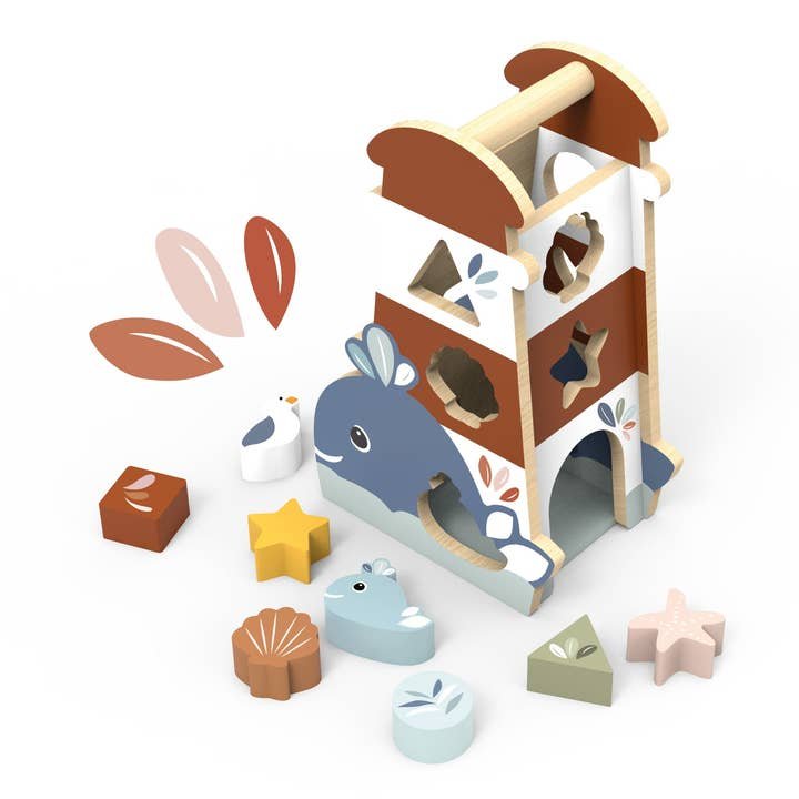 Speedy Monkey Ocean Shape Sorter