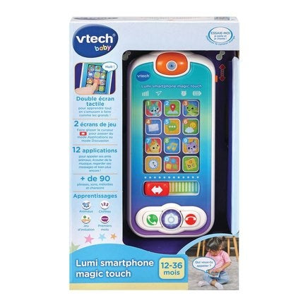 VTech Baby: Lumi Smartphone Magic Touch Interactive Pretend Phone