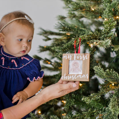 My first Christmas ornament