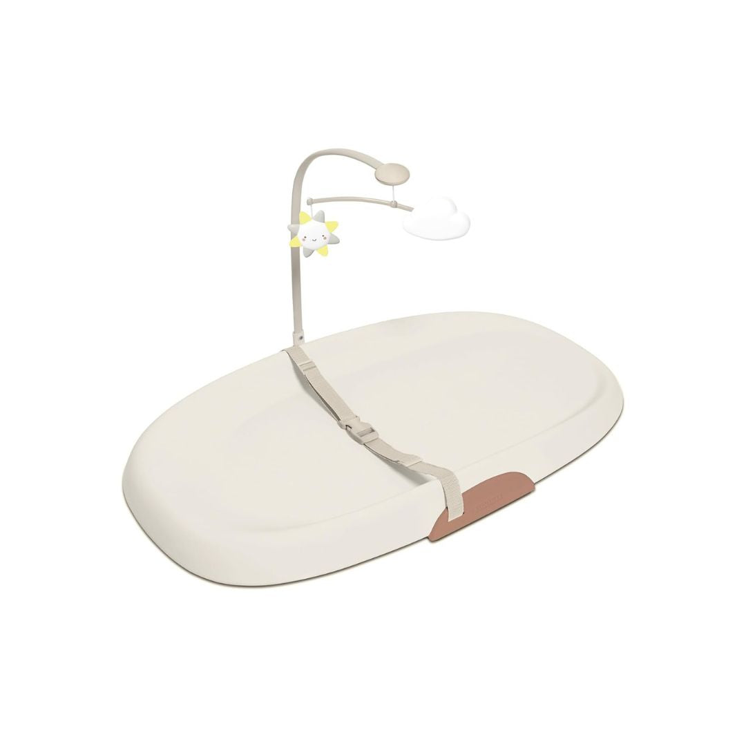 Skip Hop Nursery Style Wipe-Clean Changing Pad (Oat Edition)