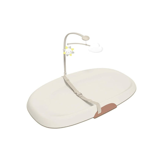 Skip Hop Nursery Style Wipe-Clean Changing Pad (Oat Edition)