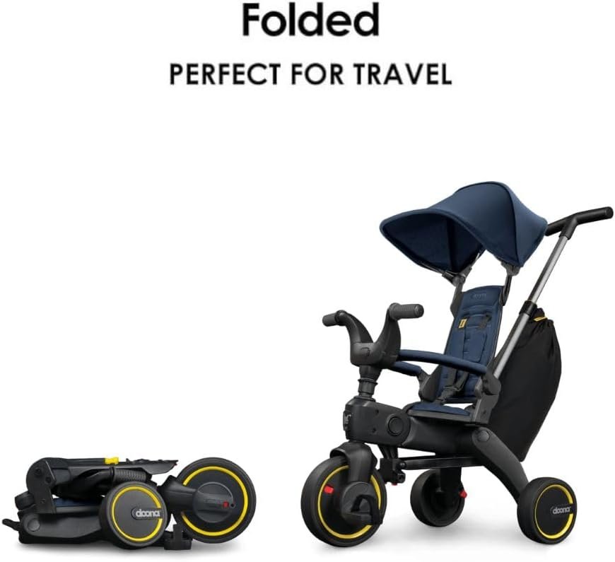 Doona: Liki Trike S3 - 5-in-1 Compact Foldable Tricycle (Deep Blue)