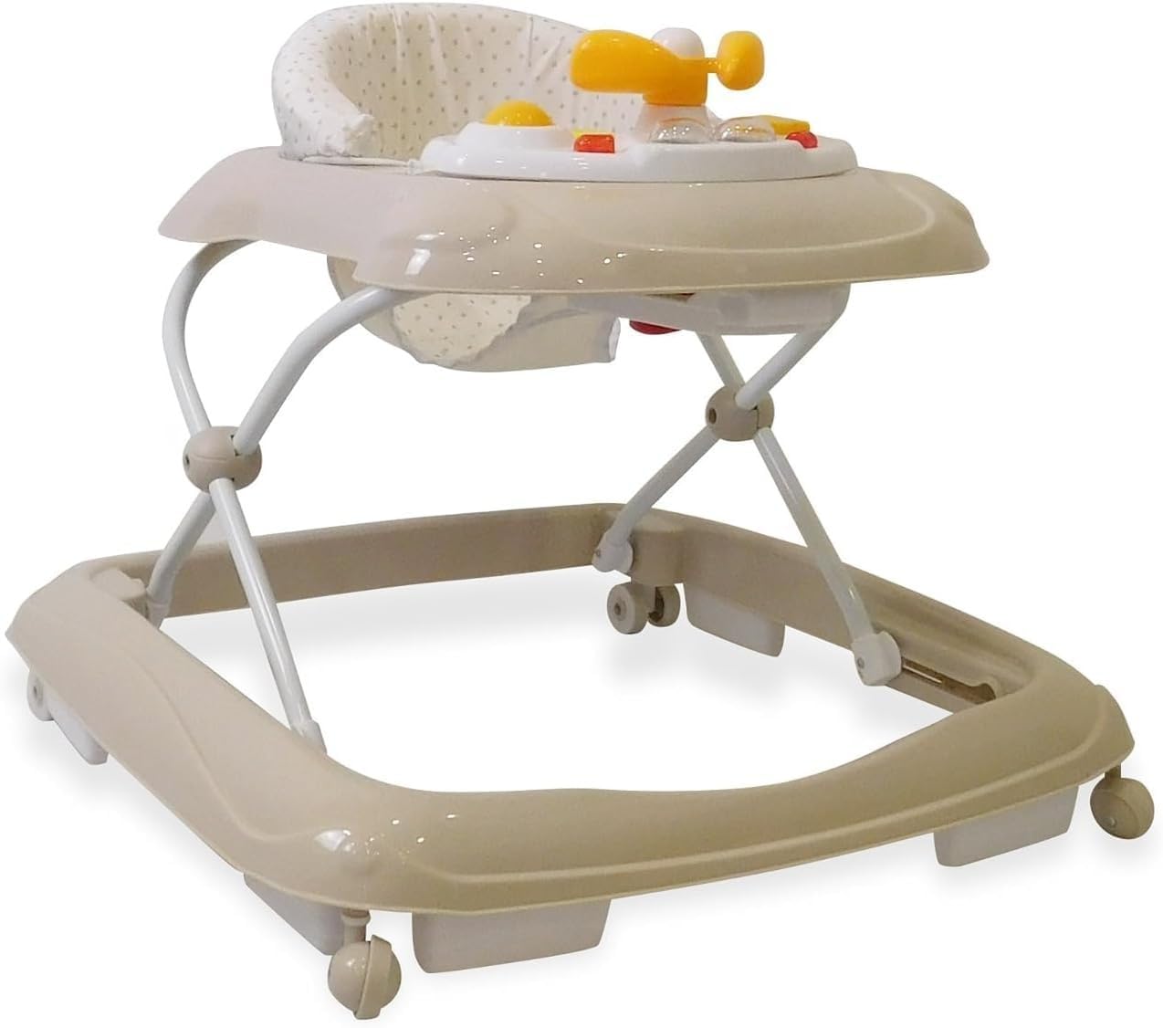 Baby Walking Chair, beige stars