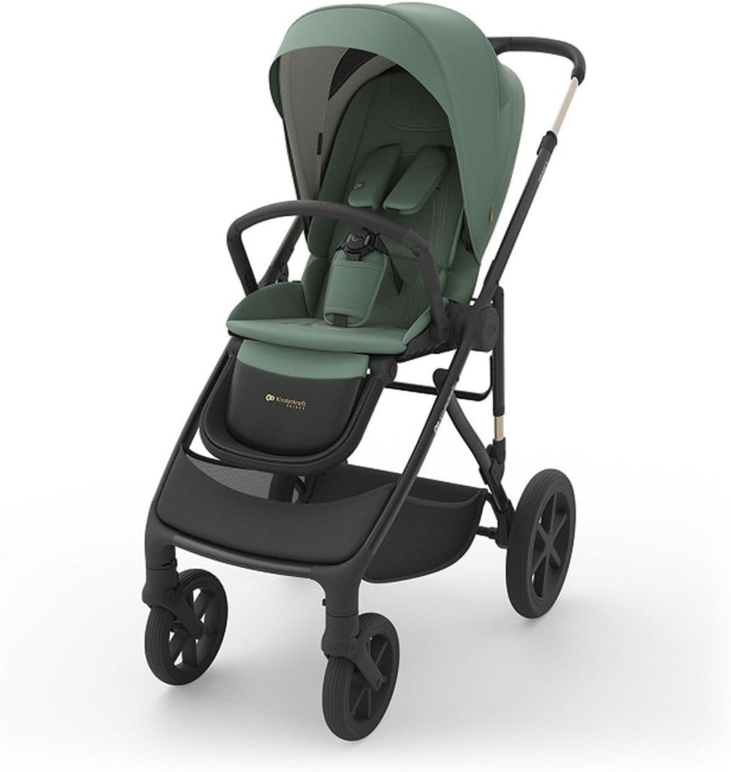 Kinderkraft: PRIME 3 3-in-1 Stroller (2026 Edition - Dark Green)