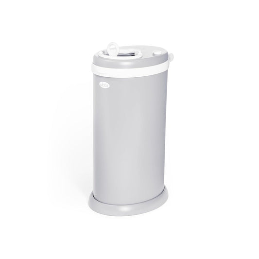Ubbi: Steel Odor-Locking Diaper Pail – Gray