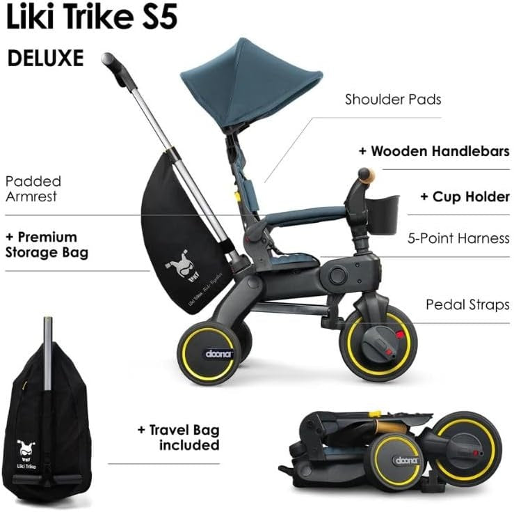 Doona Liki Trike S5 - Ocean Blue