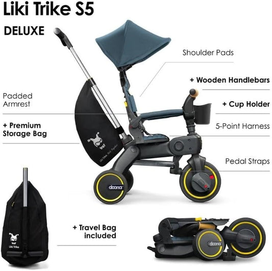 Doona Liki Trike S5 - Ocean Blue
