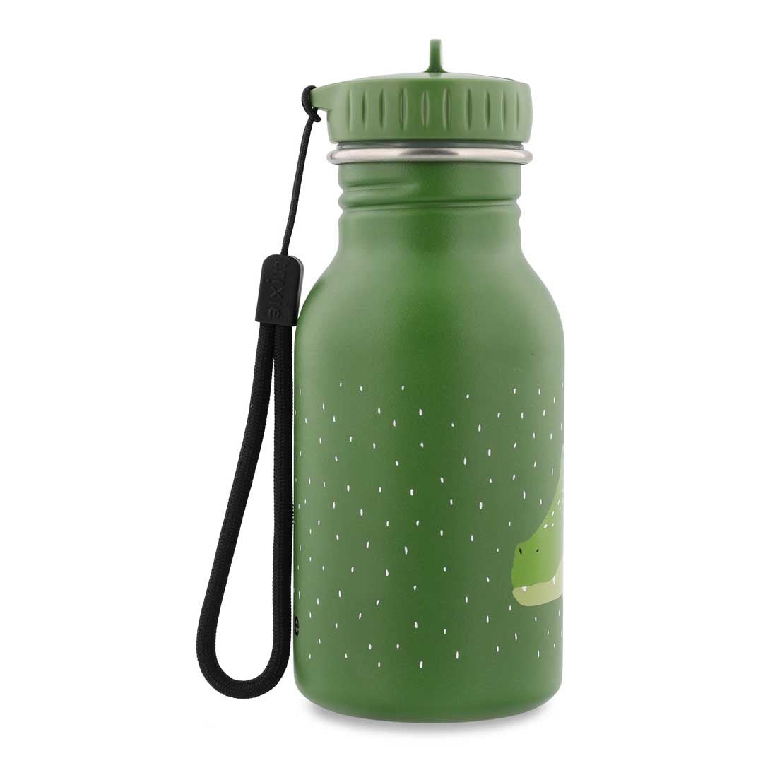 Trixie: Stainless Steel Water Bottle 350ml - Mr. Alligator