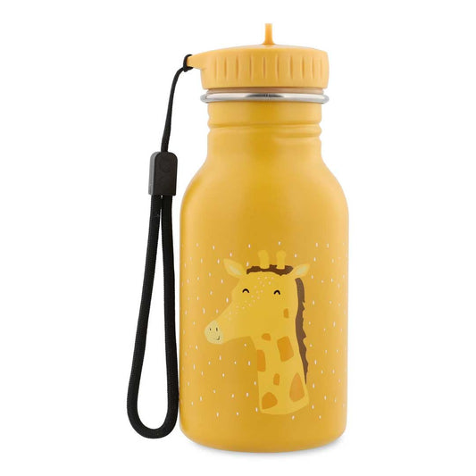 Trixie: Stainless Steel Water Bottle 350ml - Mr. Giraffe