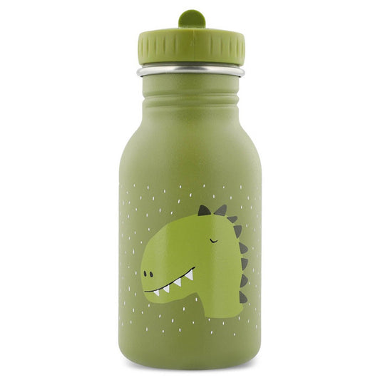 Trixie: Stainless Steel Water Bottle 350ml - Mr. Dino