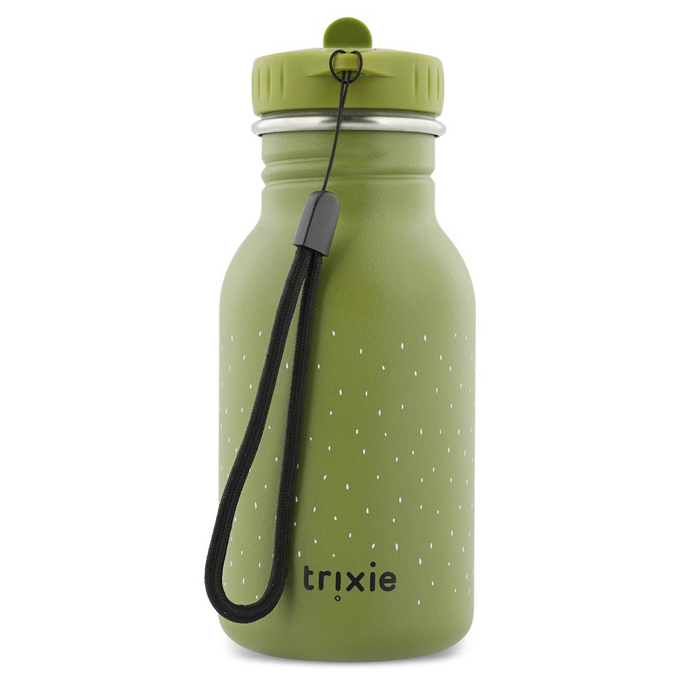 Trixie: Stainless Steel Water Bottle 350ml - Mr. Dino