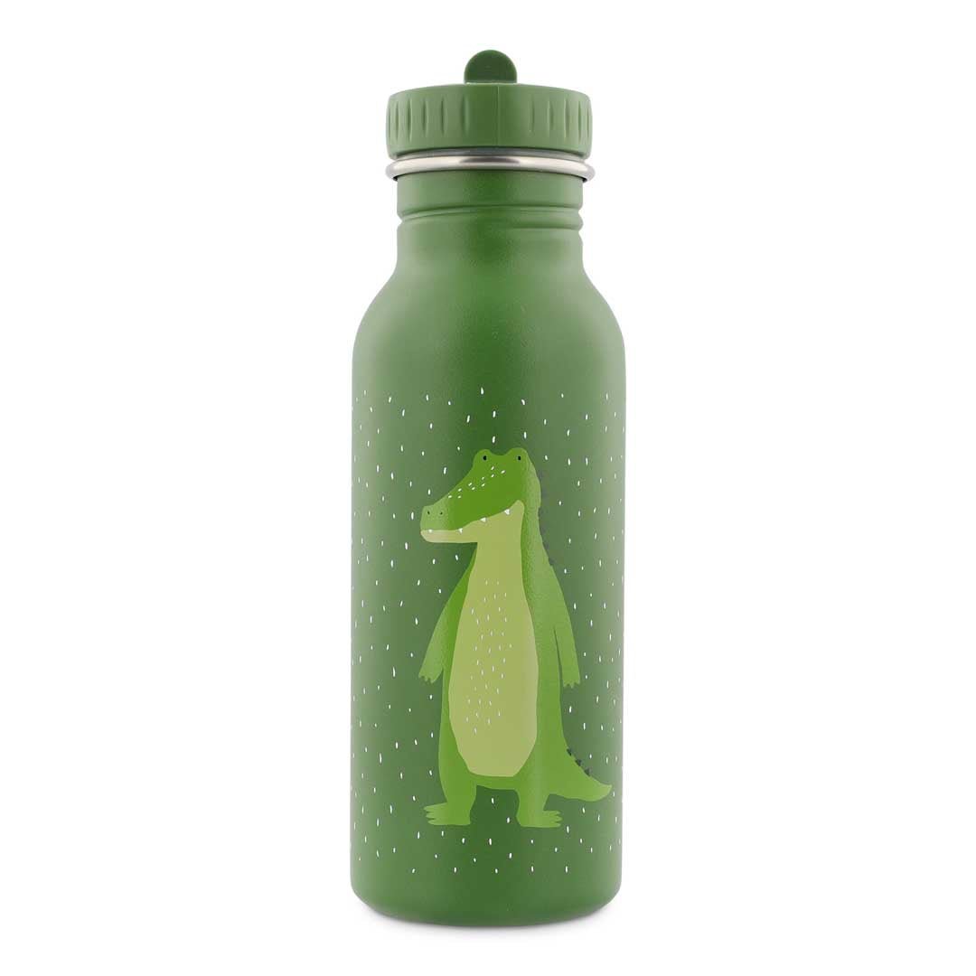 Trixie: Stainless Steel Water Bottle 500ml - Mr. Alligator