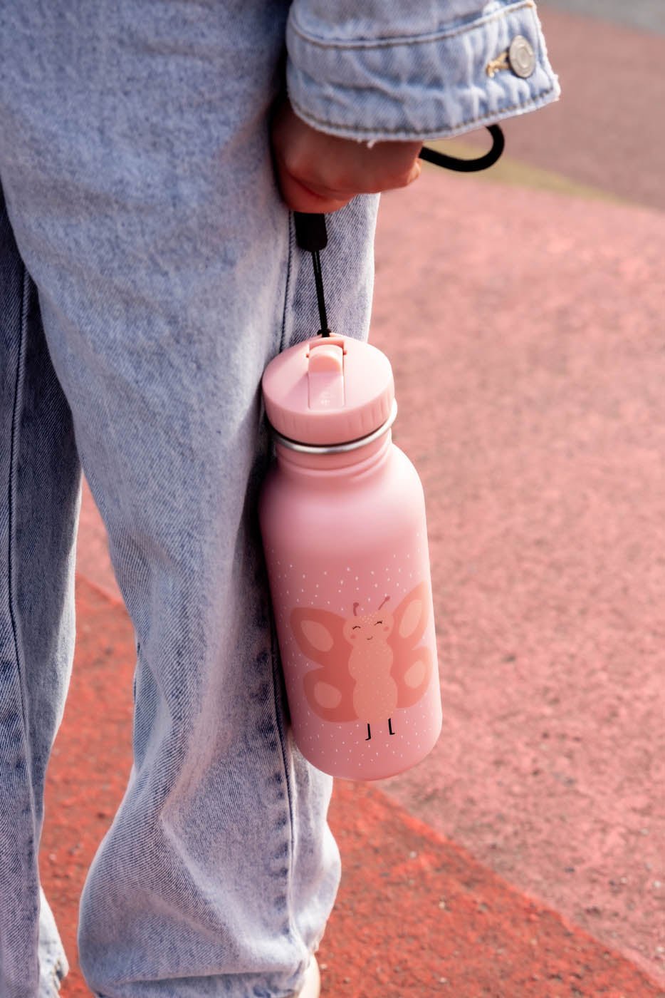 Trixie: Stainless Steel Water Bottle 500ml - Mrs. Butterfly