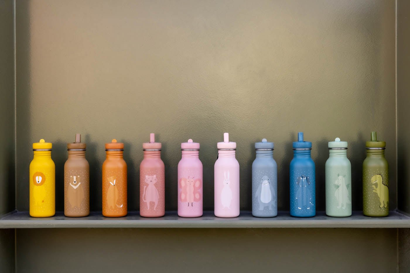 Trixie: Stainless Steel Water Bottle 500ml - Mrs. Butterfly