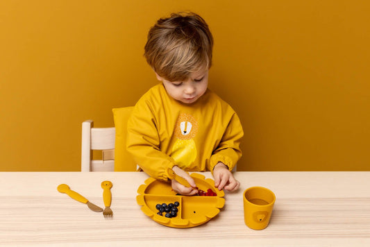 Trixie: Silicone Cutlery Set 3-Pack - Mr. Lion