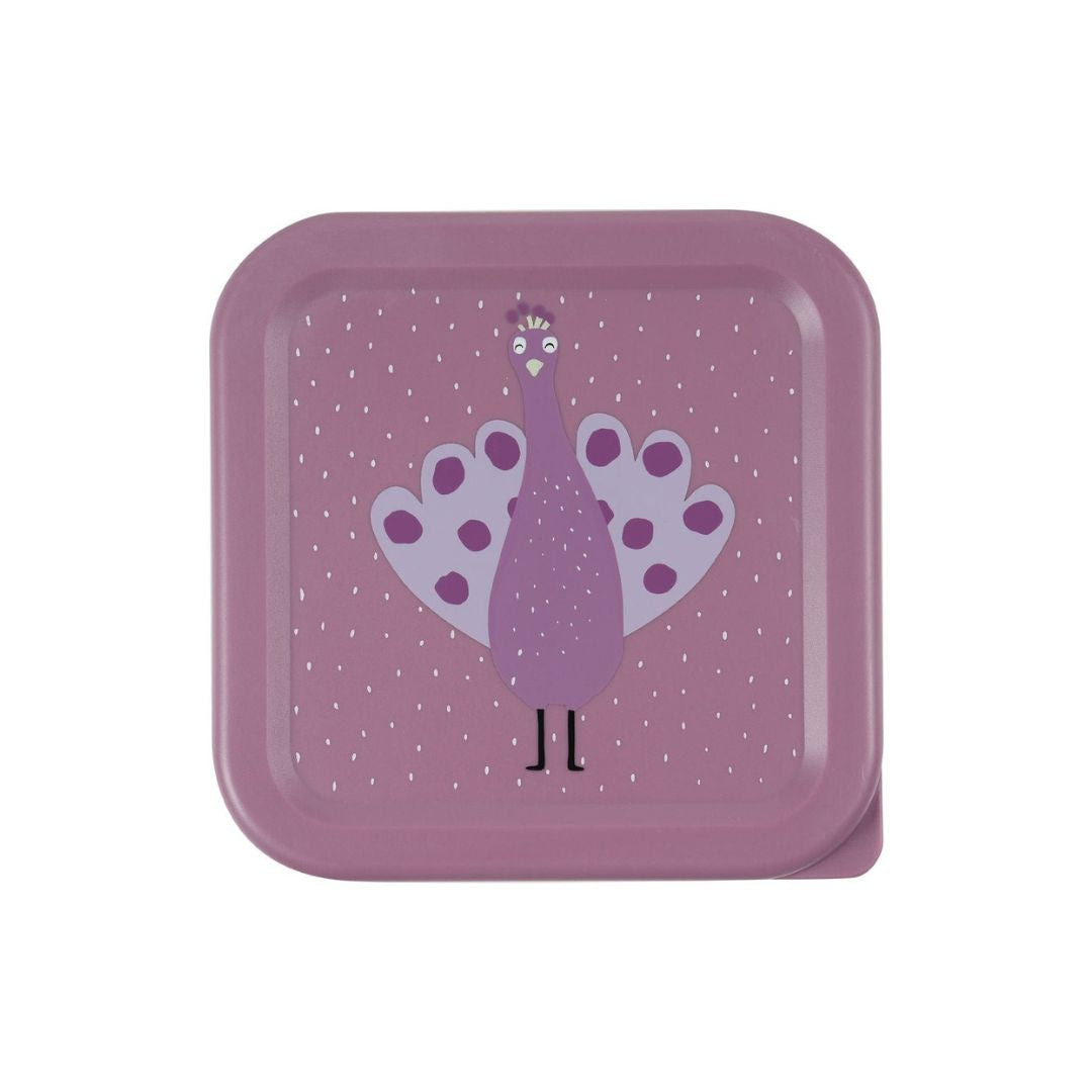Trixie: Mrs. Peacock Nesting Snack Boxes - Set of 3