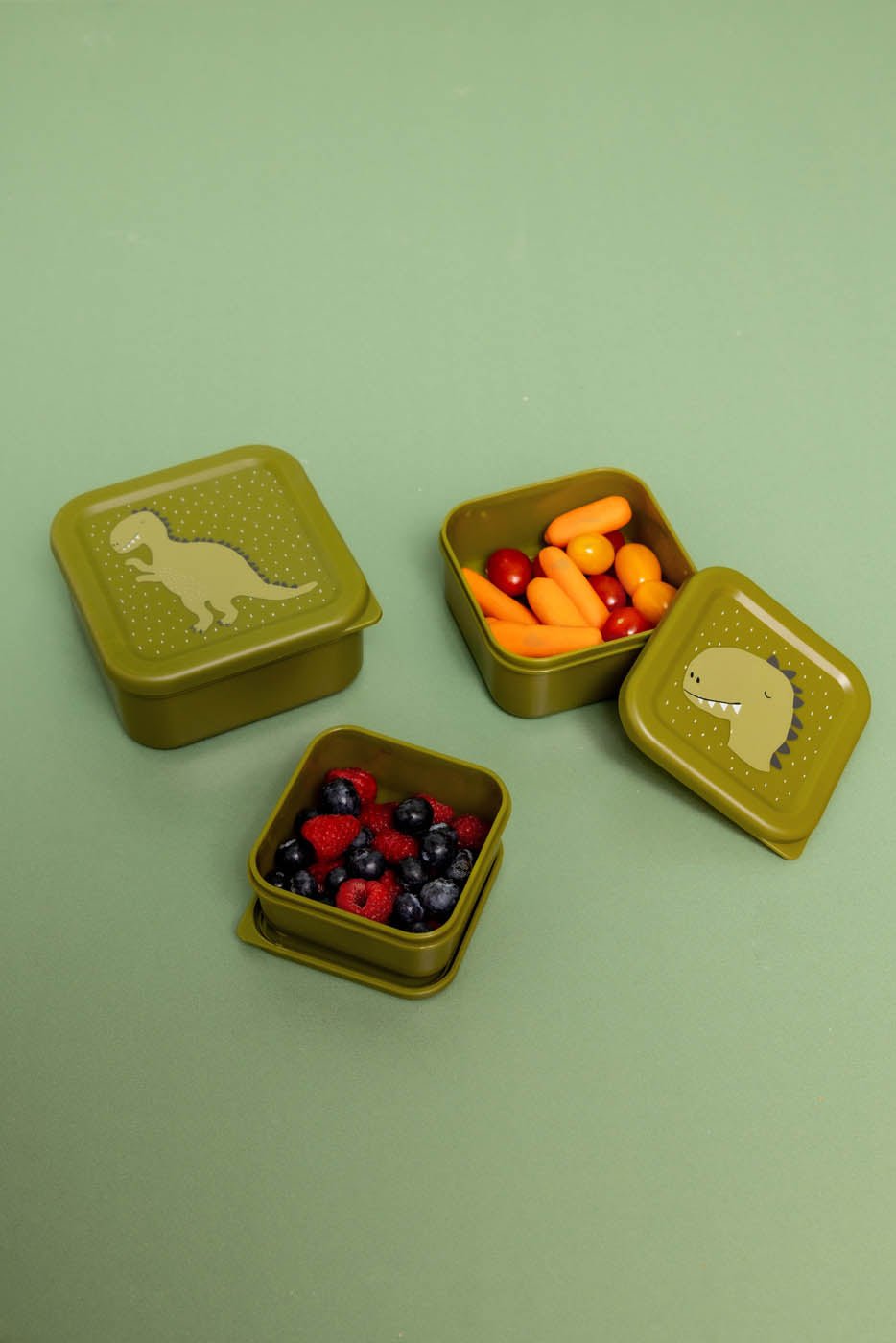 Trixie: Mr. Dino Nesting Snack Boxes - Set of 3