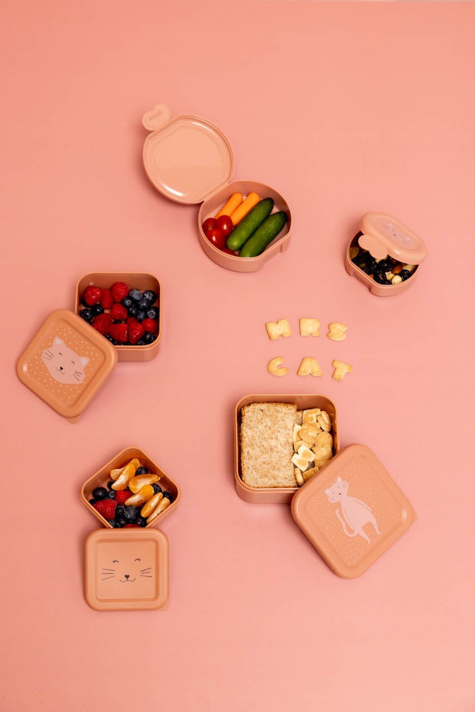 Trixie: Mrs. Cat Nesting Snack Boxes - Set of 3