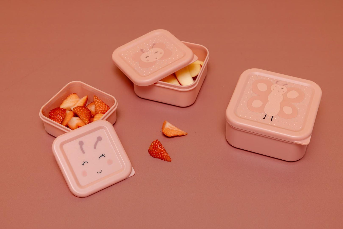 Trixie: Mrs. Butterfly Nesting Snack Boxes - Set of 3
