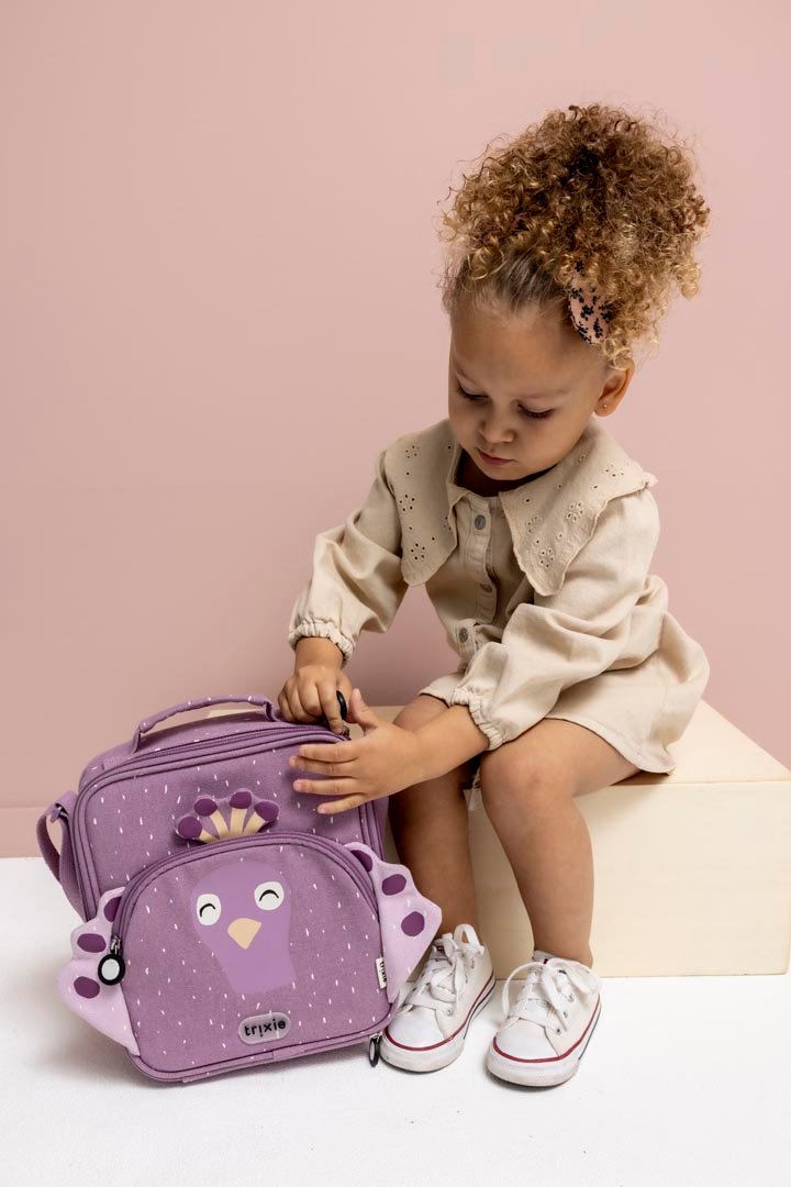 Trixie: Insulated Lunch Bag - Mrs. Peacock