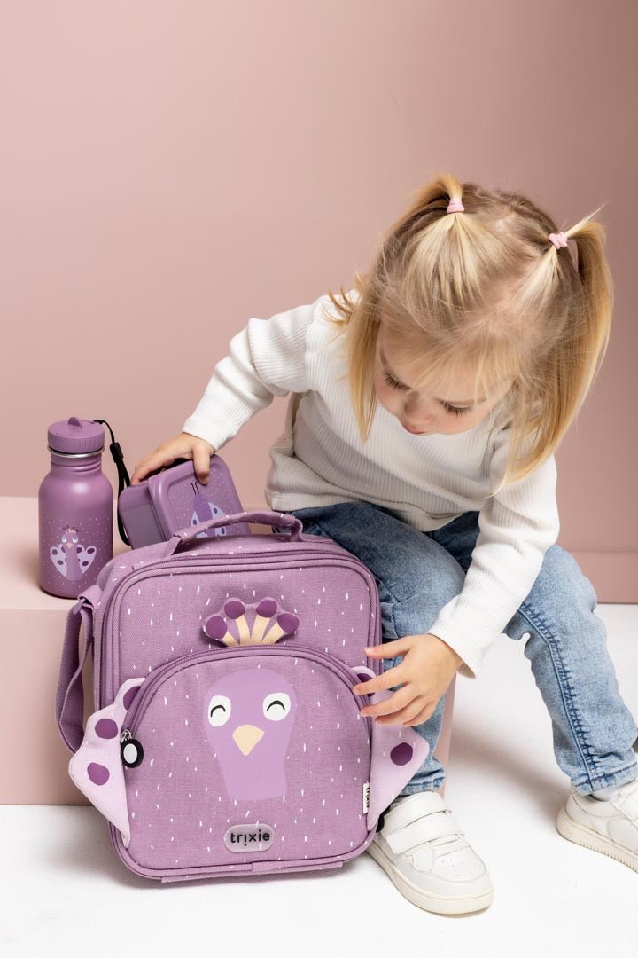 Trixie: Insulated Lunch Bag - Mrs. Peacock
