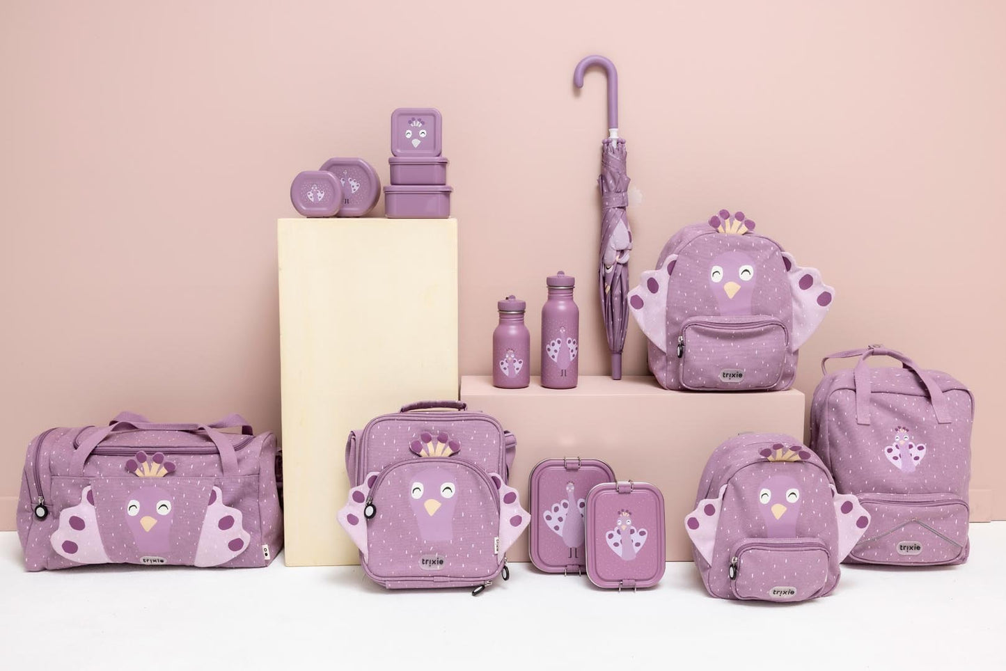 Trixie: Insulated Lunch Bag - Mrs. Peacock