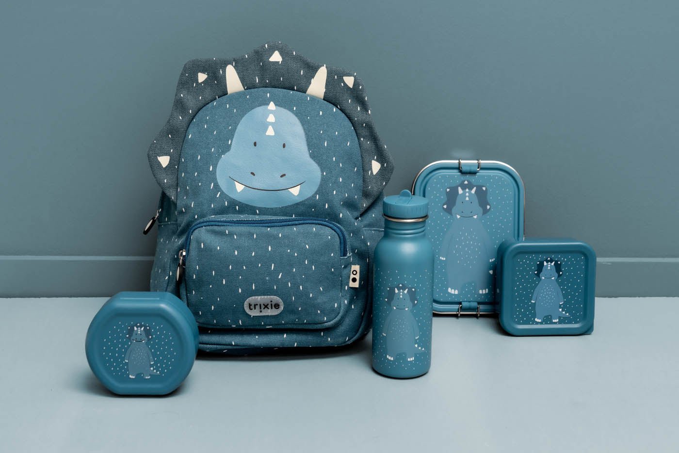 Trixie: Backpack - Mr. Triceratops