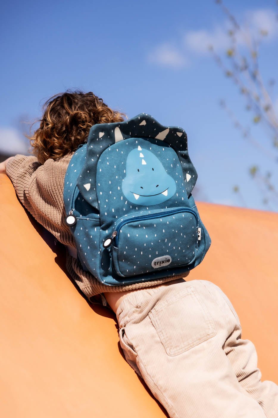 Trixie: Backpack - Mr. Triceratops