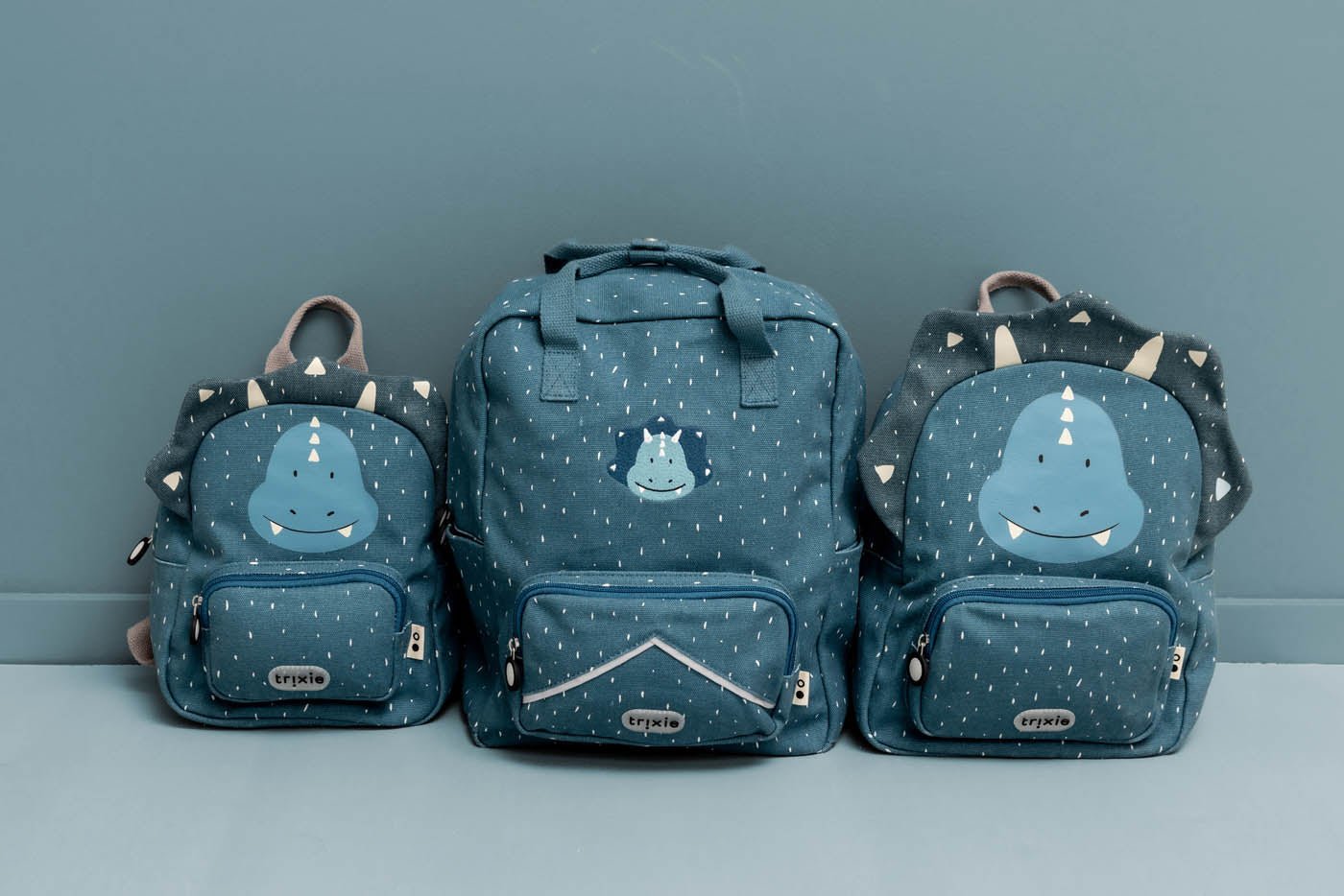 Trixie: Backpack - Mr. Triceratops