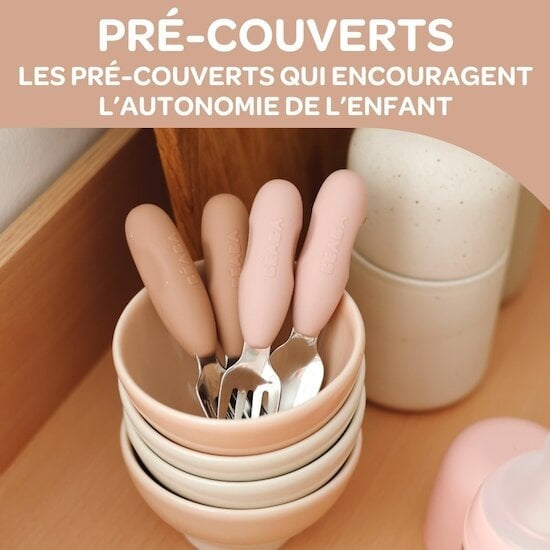 BÉABA: Set of 2 Stainless Steel Pre-Spoons