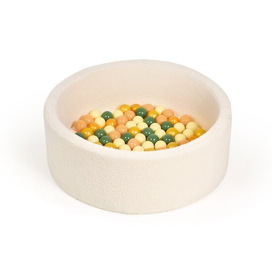 Multicolor Plush Ball Pit