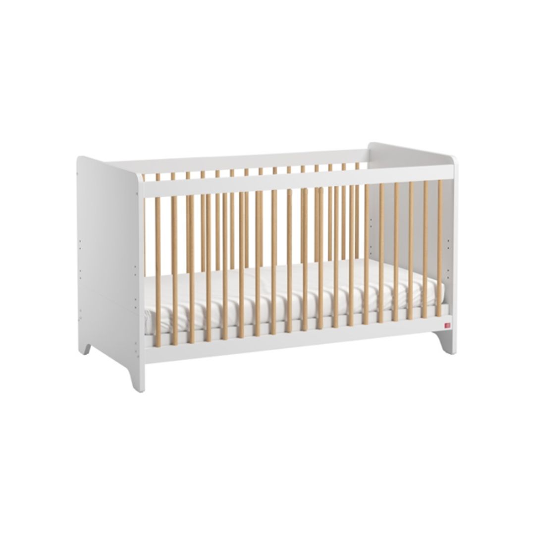 Vox Cot Bed 70x140 Leaf White/Oak