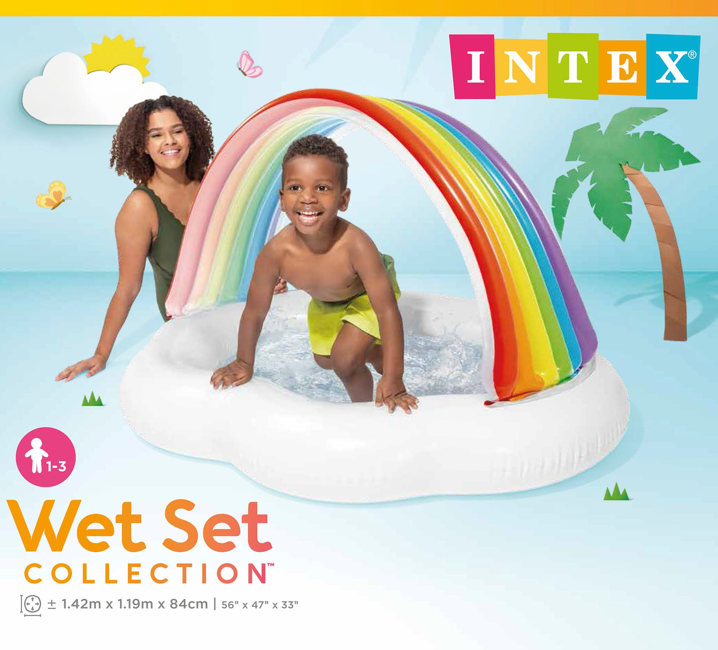 Intex Rainbow Cloud Baby Pool