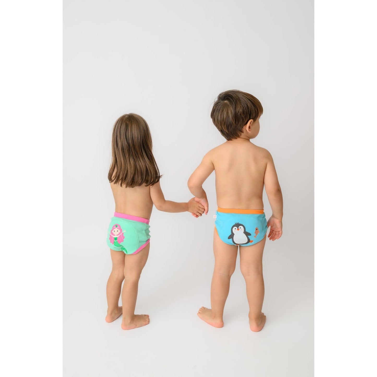 Zoocchini Toddler Organic Potty Training Pants (3-pk) - Sea Crew 2-3Y