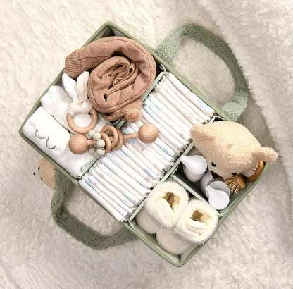 Green Yunking Diaper Caddy