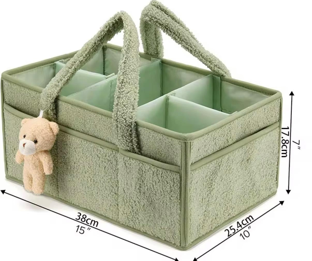 Green Yunking Diaper Caddy